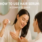 How to Use Hair Serum for Best Results: A Complete Guide