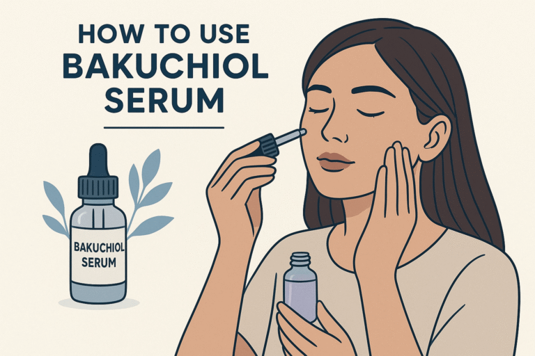 how to use bakuchiol serum
