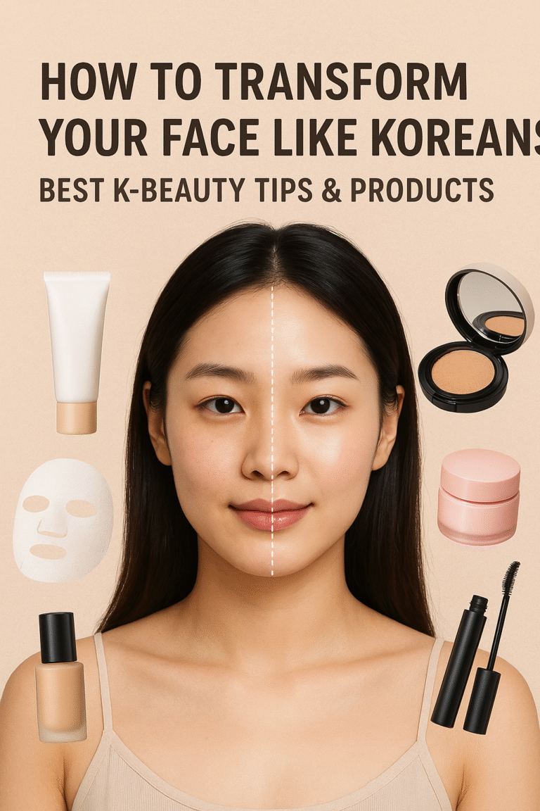 How to transform face like Koreans